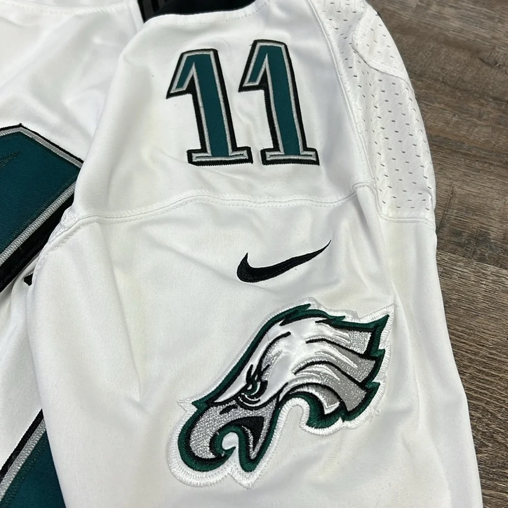 Philadelphia Eagles Carson Wentz White Vapor Untouchable Limited Player Jersey